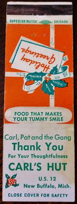 Carls Hut - Matchbook